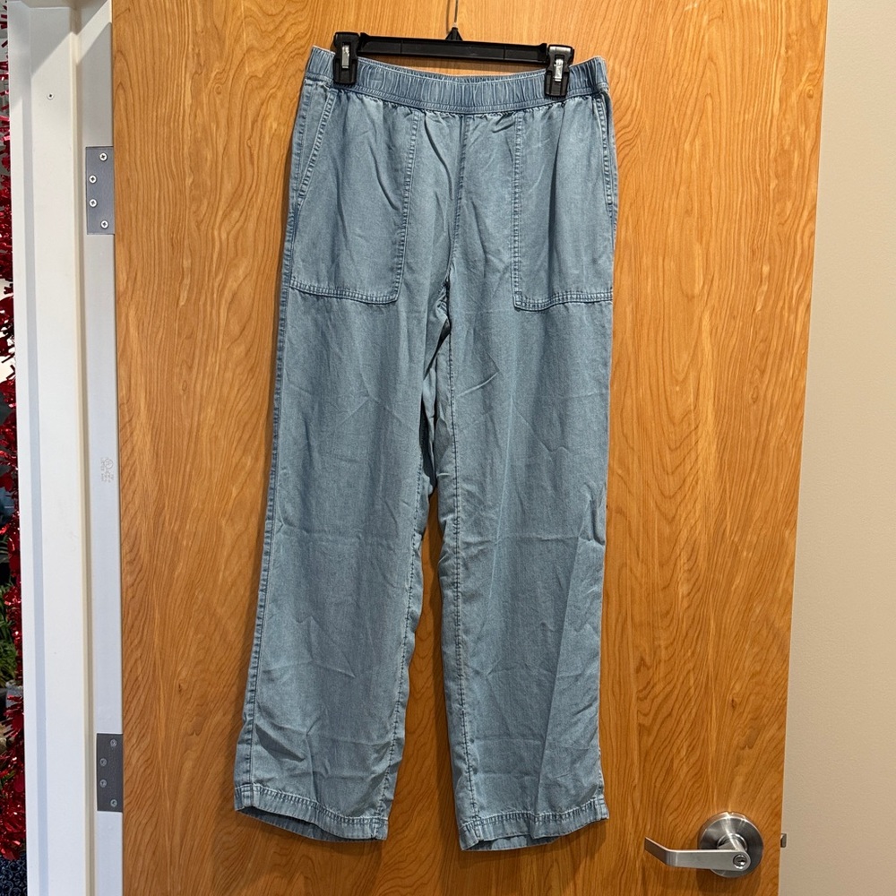 J. Jill Women’s Light Blue Cargo Pants